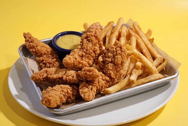 #12. 4 Pc Chicken Tenders.