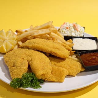 8 Pc Tilapia W/Fries & Drink
