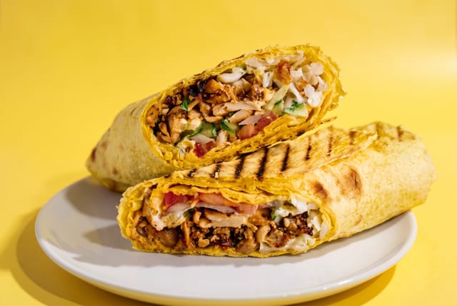 Chicken Shawarma Wrap.
