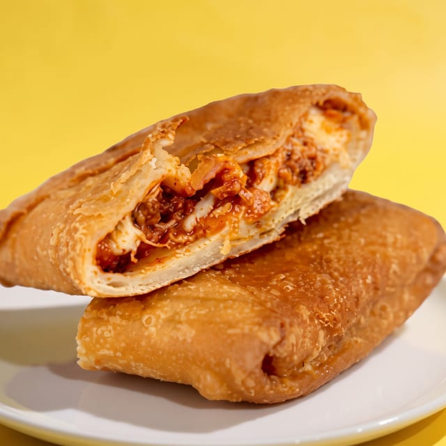 #8. 2 Pc Pizza Puffs.