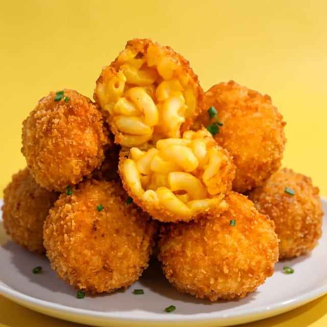 Mac N Cheese Bites.