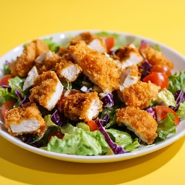 Fried Chicken Salad.