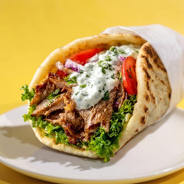 #16. Gyro Sandwich.